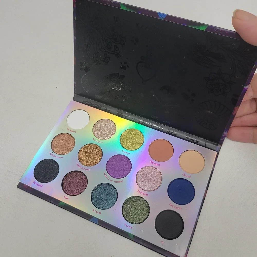 NEW No Box Colourpop x Disney Villains Misunderstood‎ Pressed Powder Eye Palette